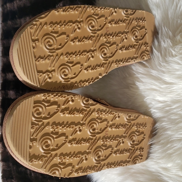 Aussie Merino Chestnut Tan Shearling Boot 1Y new Without Tag - Picture 8 of 12